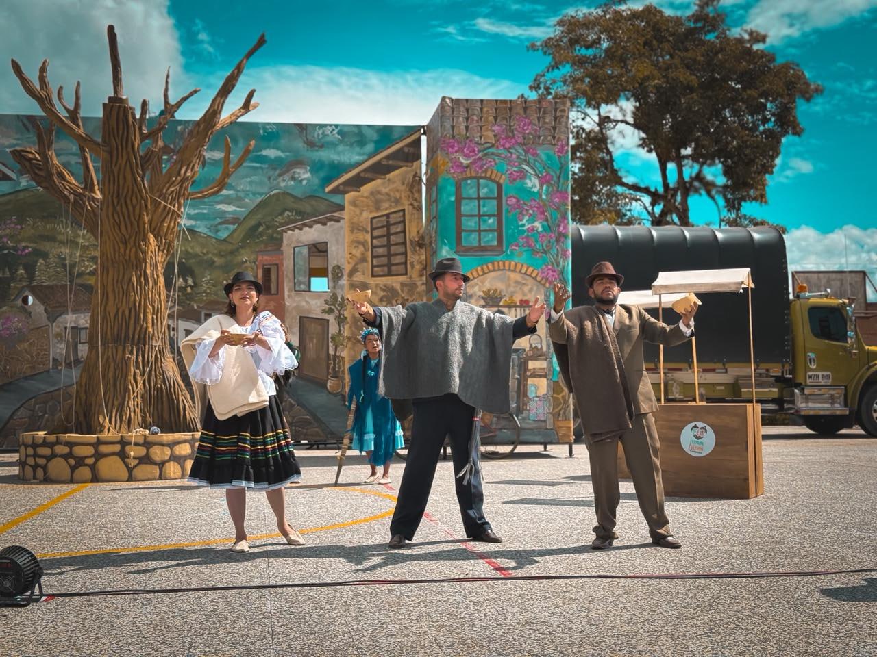 El Festival Internacional de la Cultura Campesina (FICC) llegó a San Eduardo con una jornada que unió generaciones. Foto: Prensa FICC.