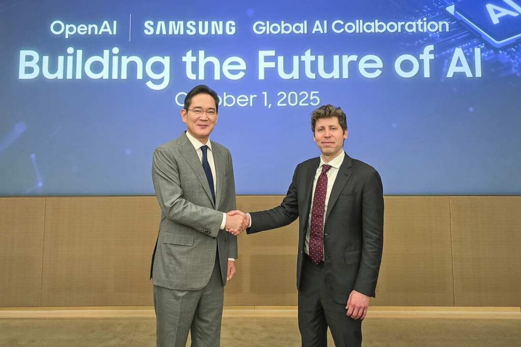 Samsung SDS ha establecido una posible alianza con OpenAI para desarrollar en conjunto centros de datos de IA y ofrecer servicios empresariales de inteligencia artificial.