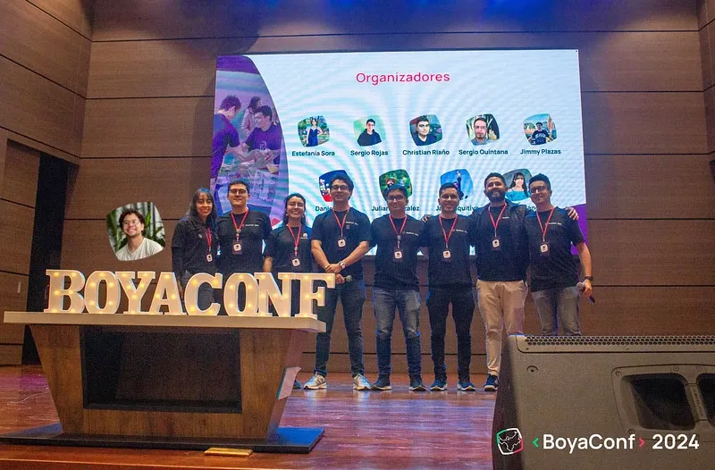 Equipo organizador delo Boyaconf 2025. Foto: Suministrada a Tuiteros Boyacá